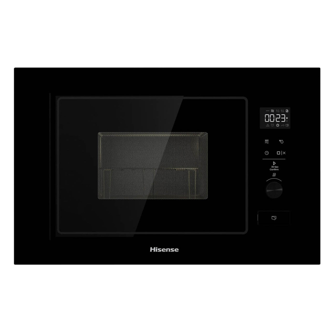 Hisense Built-in Microwave 20L BIM320G52BGUK Mirrored black - Image 1