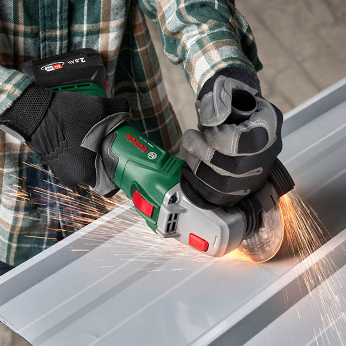 Bosch Angle Grinder Cordless 18V Li-Ion 06033E6000 Compact 115mm Body Only - Image 5