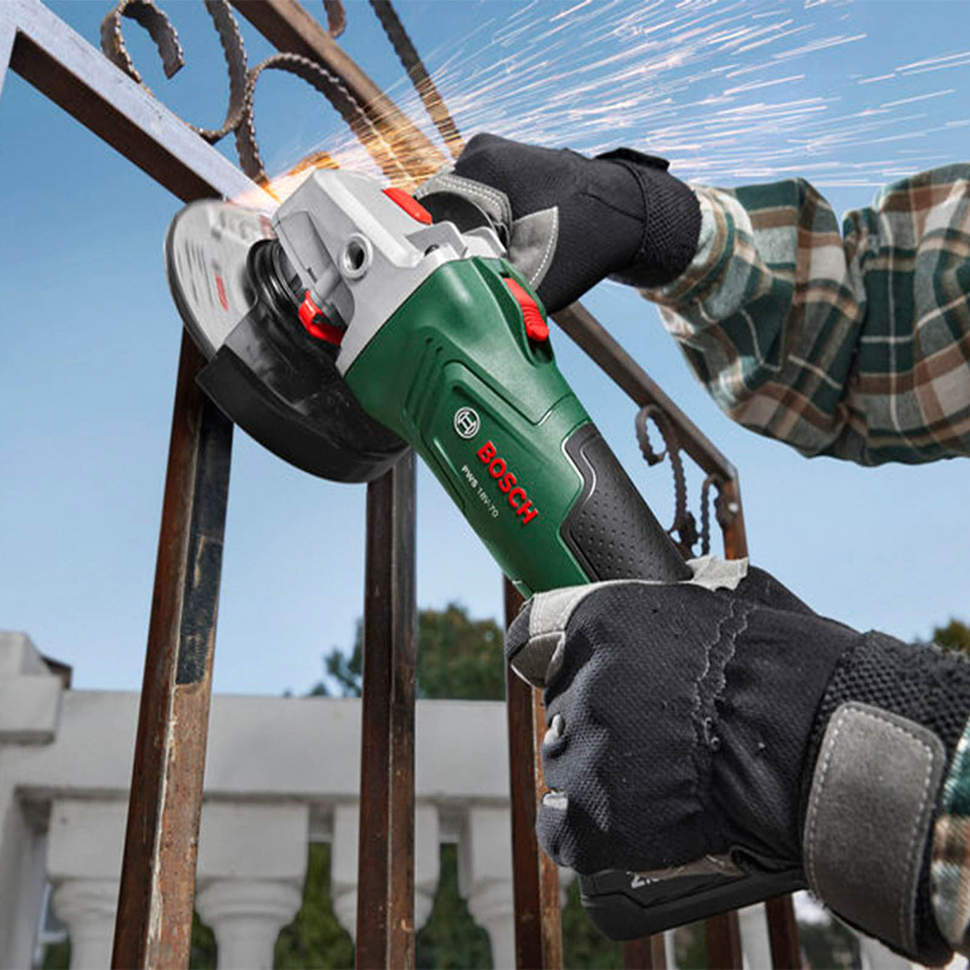 Bosch Angle Grinder Cordless 18V Li-Ion 06033E6000 Compact 115mm Body Only - Image 6