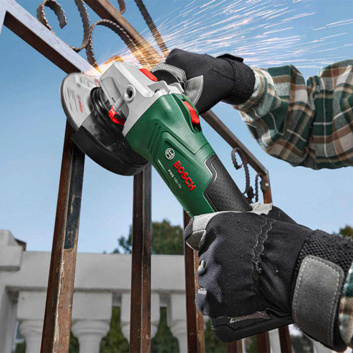 Bosch Angle Grinder Cordless 18V Li-Ion 06033E6000 Compact 115mm Body Only - Image 6