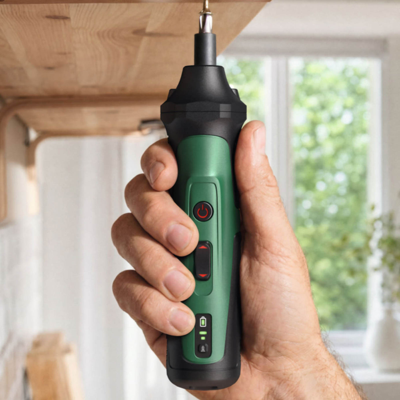 Bosch PushDrive 3.6V Li-ion Cordless Auto-feed screwdriver (1 x 1.5Ah) - 06039C6002 - Image 1