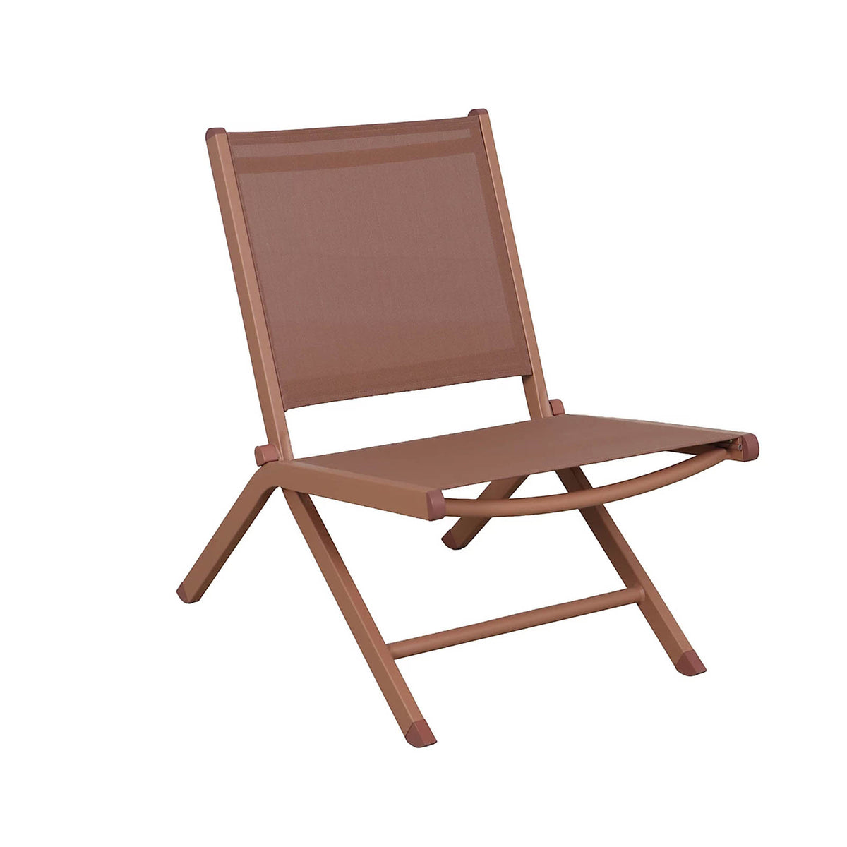Metal Bistro Set Pink 2 Seater Foldable Garden Table & Chairs - Image 3