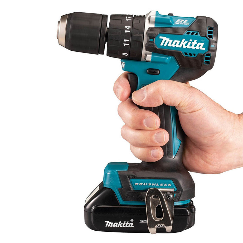 Makita Combi Drill Cordless DHP487Z Brushless 18V LXT Compact Body Only - Image 4