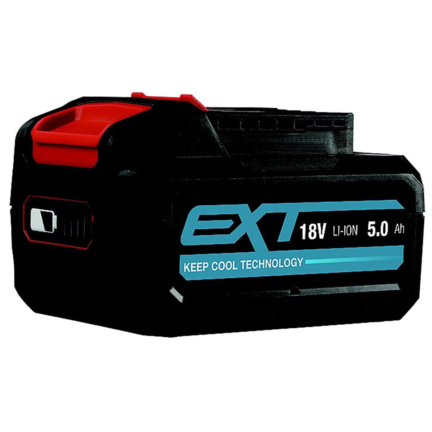 Erbauer Battery EBAT18-Li-5 Charge Indicator 60 min EXT 5 Ah Li-ion 18V - Image 1