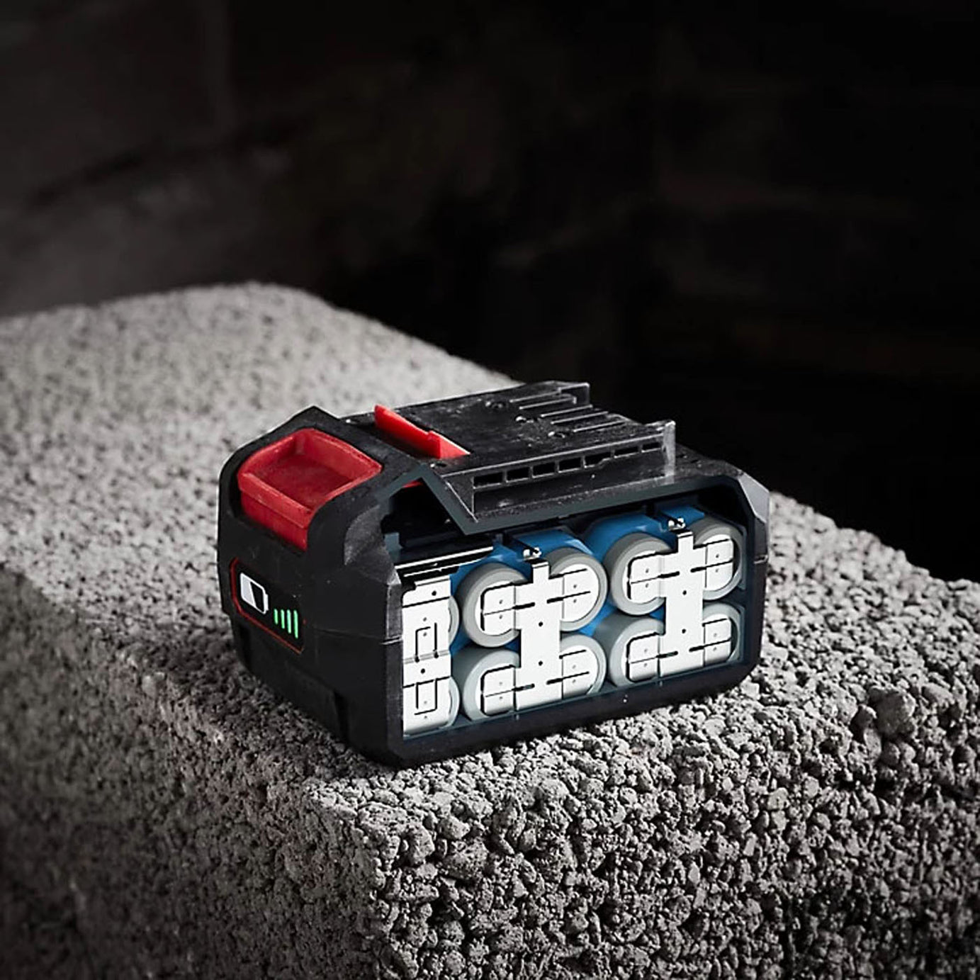 Erbauer Battery EBAT18-Li-5 Charge Indicator 60 min EXT 5 Ah Li-ion 18V - Image 3