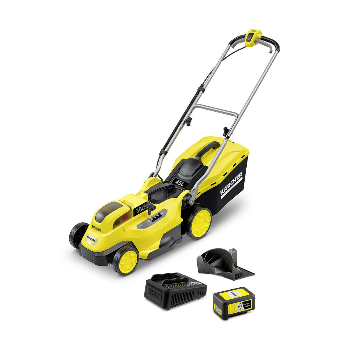 Karcher Lawnmower Cordless 18V Li-Ion 18-36 Mulching Grass Cutter Body Only - Image 7