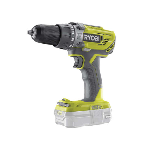 Ryobi Combi Drill Cordless R18PD3 LED Variable Speed 3 Mode 18V Body Only - Image 1