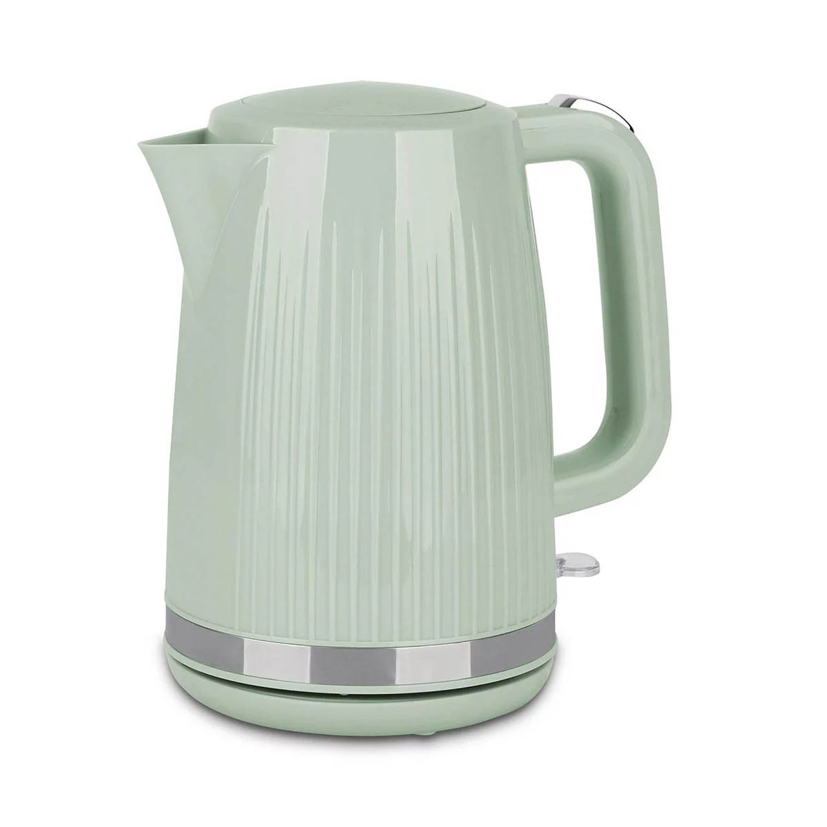 Nutmeg Kettle Fluted 1.7L Sage 3000W Electric Fast Boil Removable Filter Modern - Image 1
