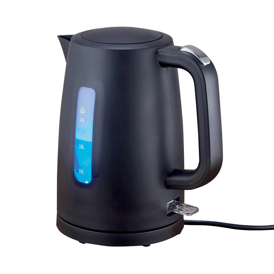 Nutmeg Kettle Black 1.7L Electric 3000W Rapid Boil Removable Filter Classic - Image 2