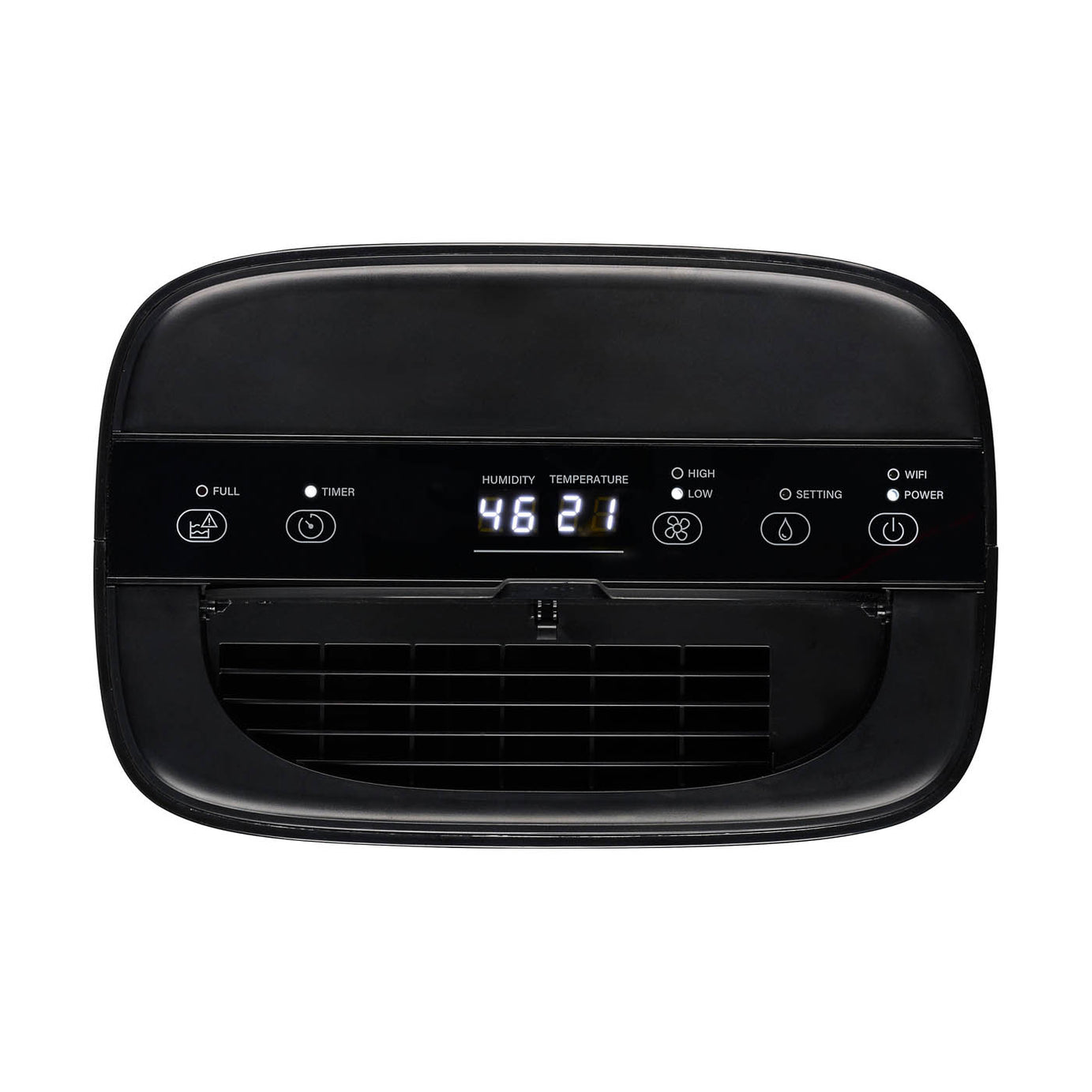 Princess Smart Dehumidifier Matt Black Removes Damp Mould Laundry Drying 12L/Day - Image 3