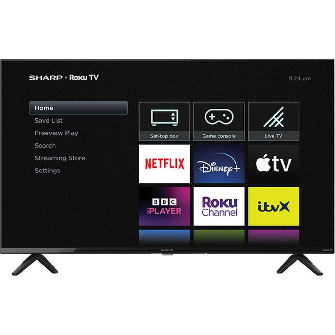 Sharp Roku TV Full HD Smart C40GD2225K HDR LED 2T 3 HDMI Inputs USB C 40in - Image 2