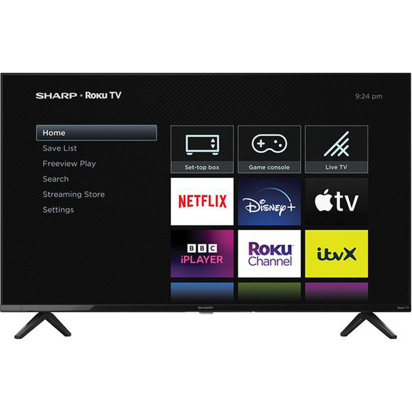 Sharp Roku TV Full HD Smart C40GD2225K HDR LED 2T 3 HDMI Inputs USB C 40in - Image 2