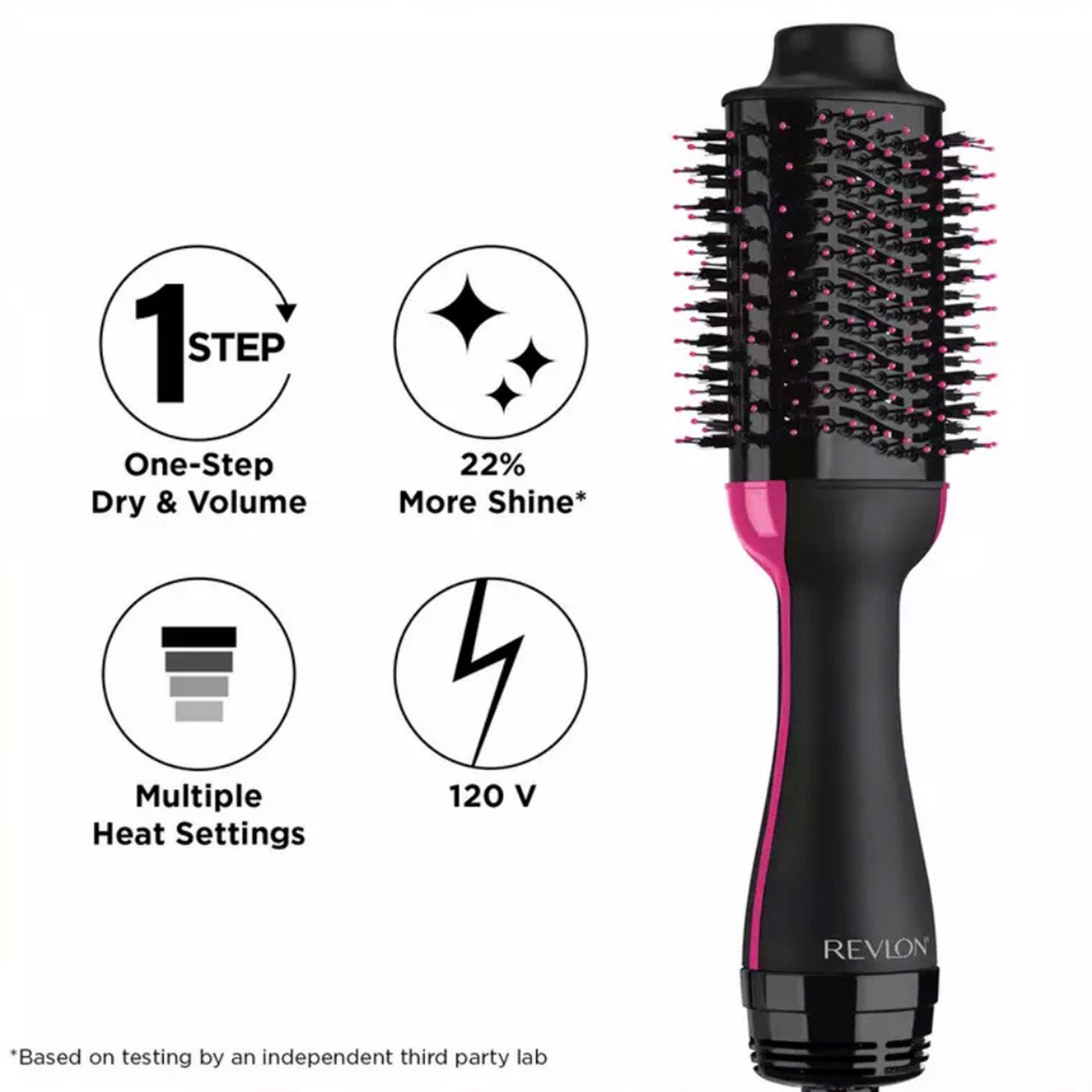 Revlon Hair Dryer One-Step Styler Volumiser 2 in 1 Frizz-free Classic Edition - Image 4