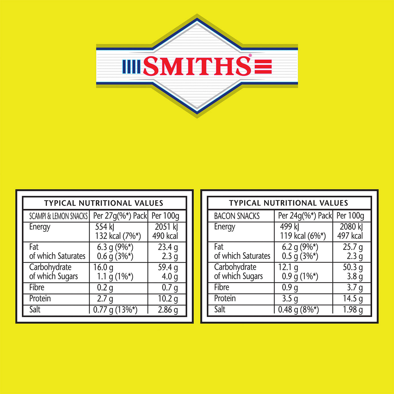 Walkers Smiths Crisps Savoury Selection Bacon Scampi Lemon Snacks Bundle of 96 - Image 4