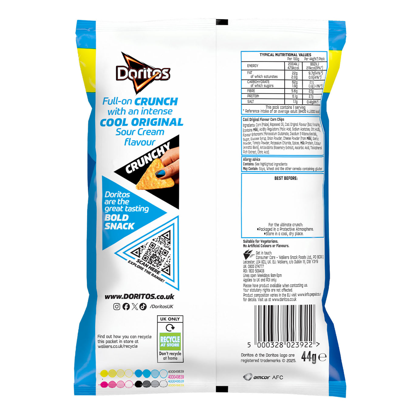 Doritos Tortilla Chips Tangy Cheese Chilli Heatwave Bundle 36 x 44g - Image 6