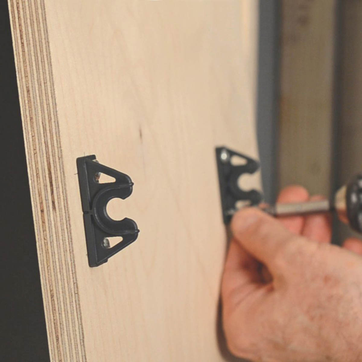 Button-Fix Panel Fixing Set Push On Type 2 Charcoal Black Blue 30 Pieces - Image 4