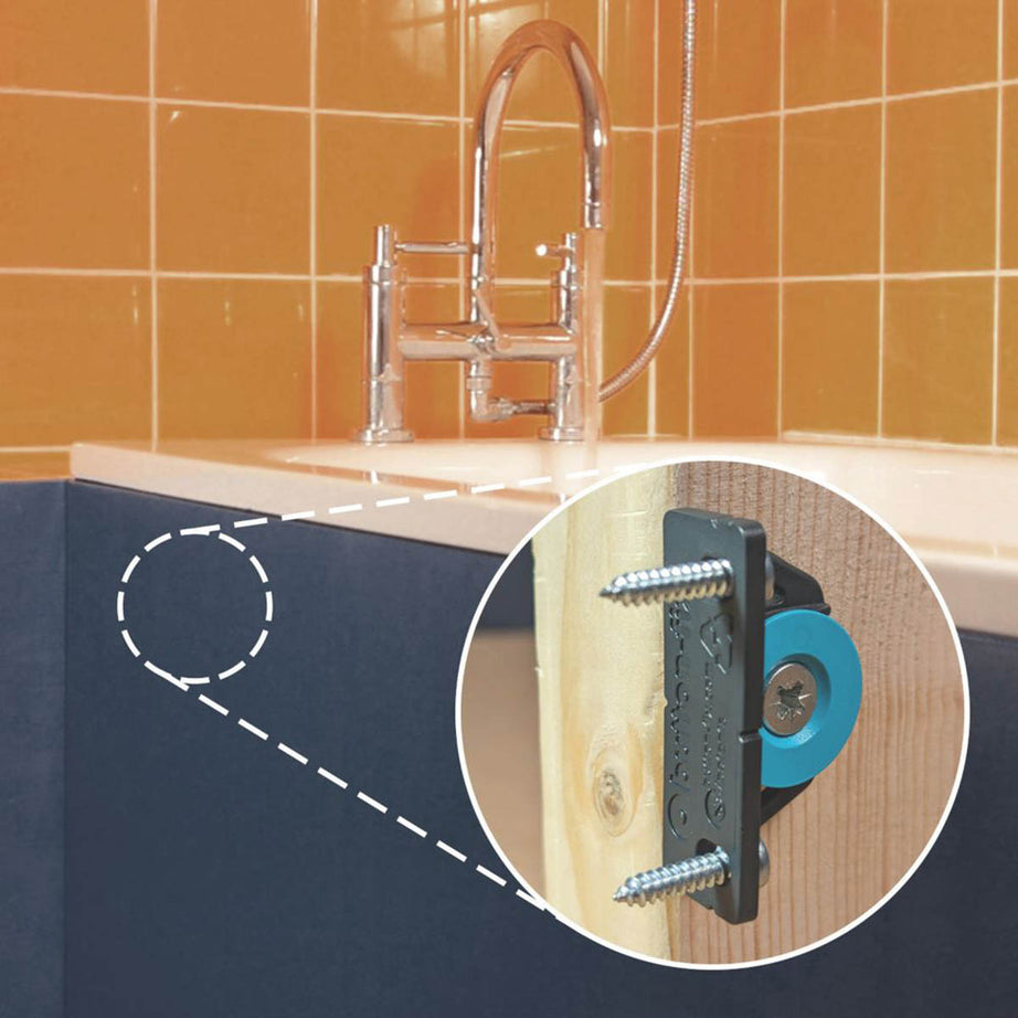 Button-Fix Panel Fixing Set Push On Type 2 Charcoal Black Blue 30 Pieces - Image 6