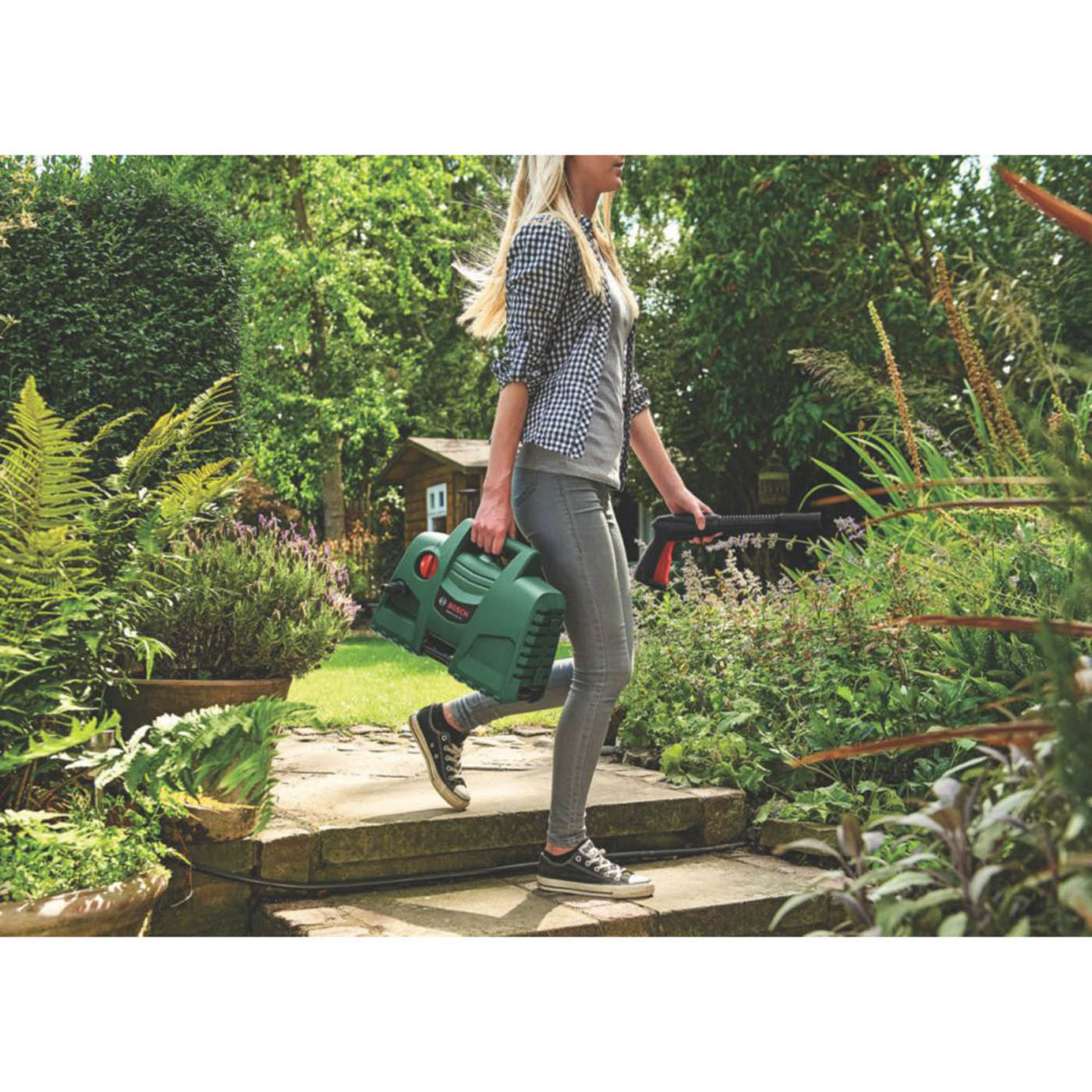 Bosch High Pressure Washer Jet  EasyAquatak 100bar Corded Electric 1100W 230V - Image 3