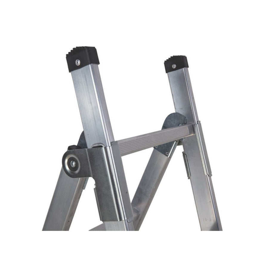 Werner Combination Ladder Aluminium 2.42m Stepladder 3 Positions Multi Purpose - Image 5