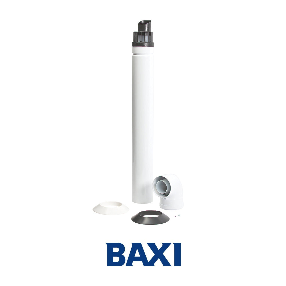 Baxi Flue Kit Multifit Standard Horizontal Including In Line Elbow - Image 2