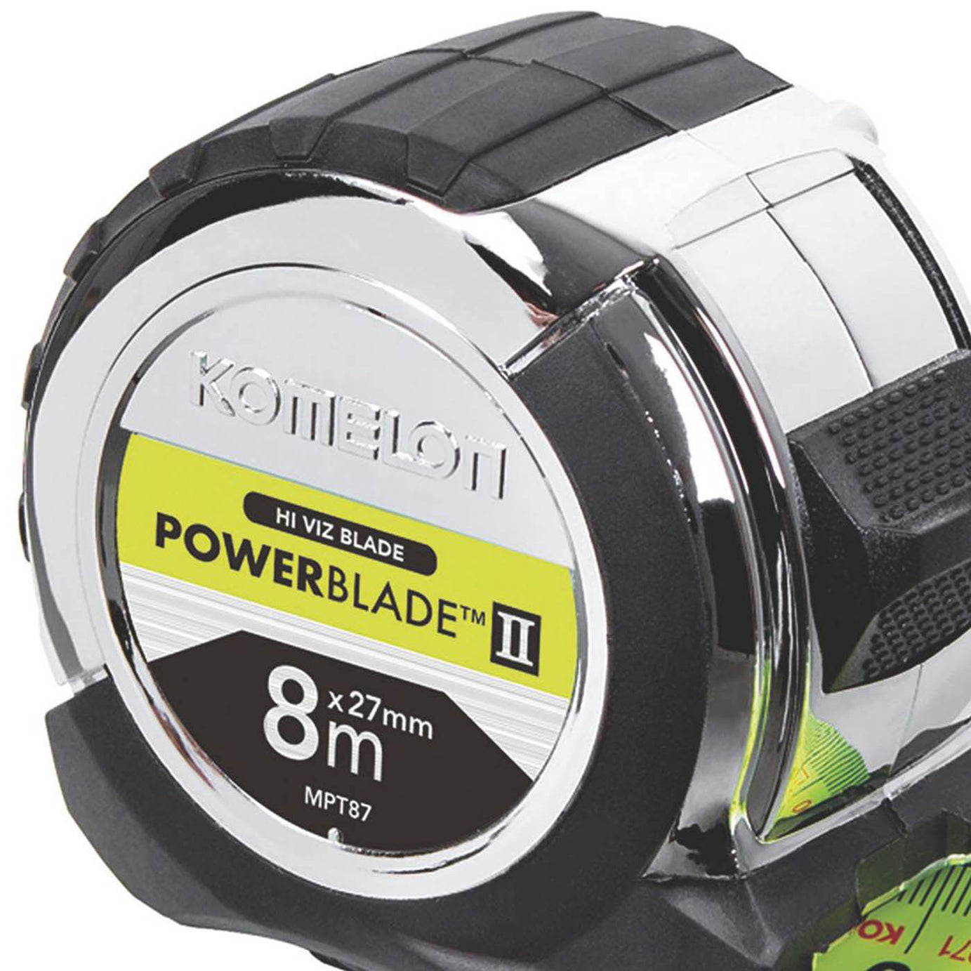 Komelon PowerBlade II Metric Only 8m Tape Measure - Image 2