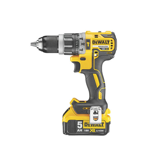 DeWalt Combi Drill DCD796P2-GB Cordless Compact 2 x 5.0Ah XR Charger With Case - Image 1