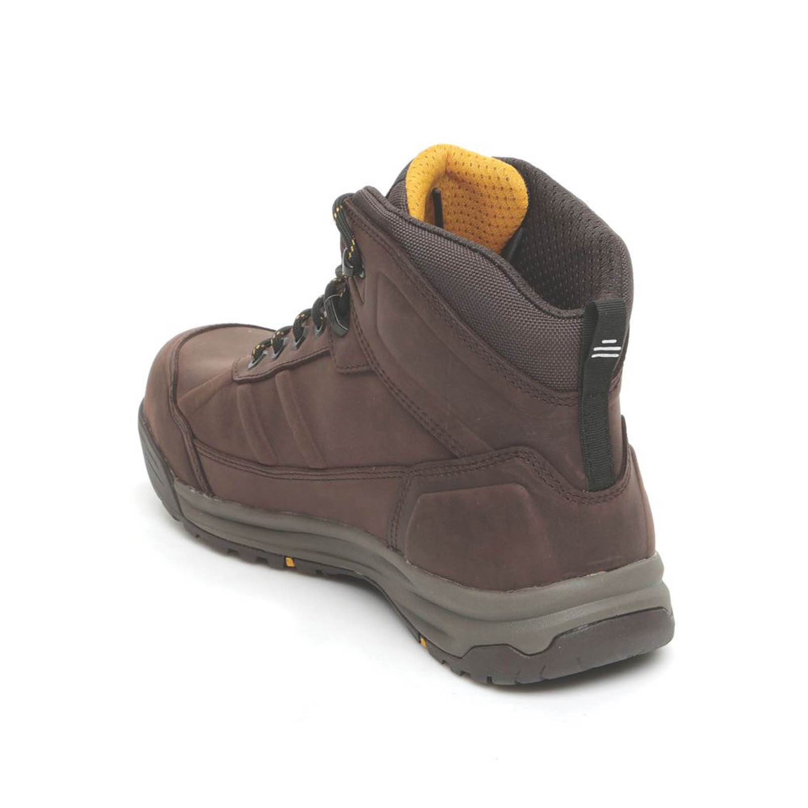 DeWalt Safety Boots Mens Standard Fit Brown Work Shoes Steel Toe Size 10 - Image 6