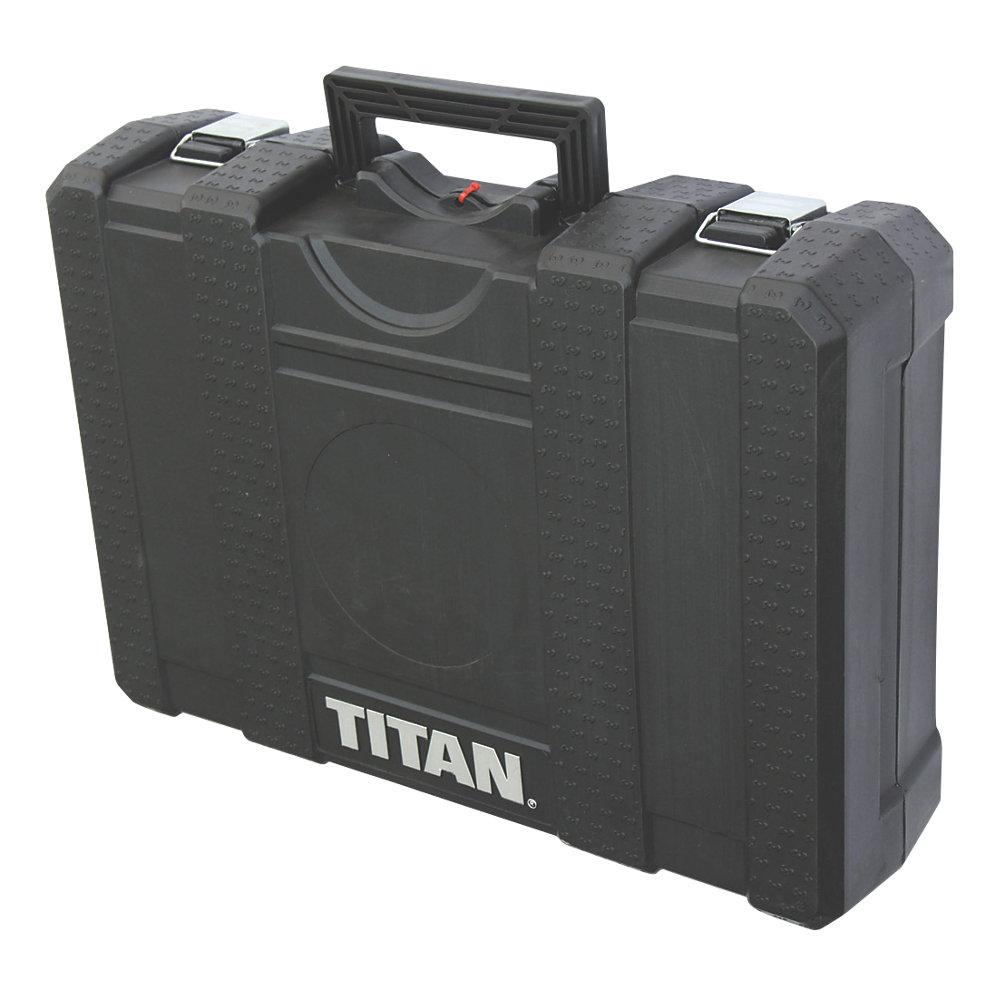 Titan SDS Hammer Drill & Chisel Electric 6-Speeds Anti Vibration Carry Case 110V - Image 4