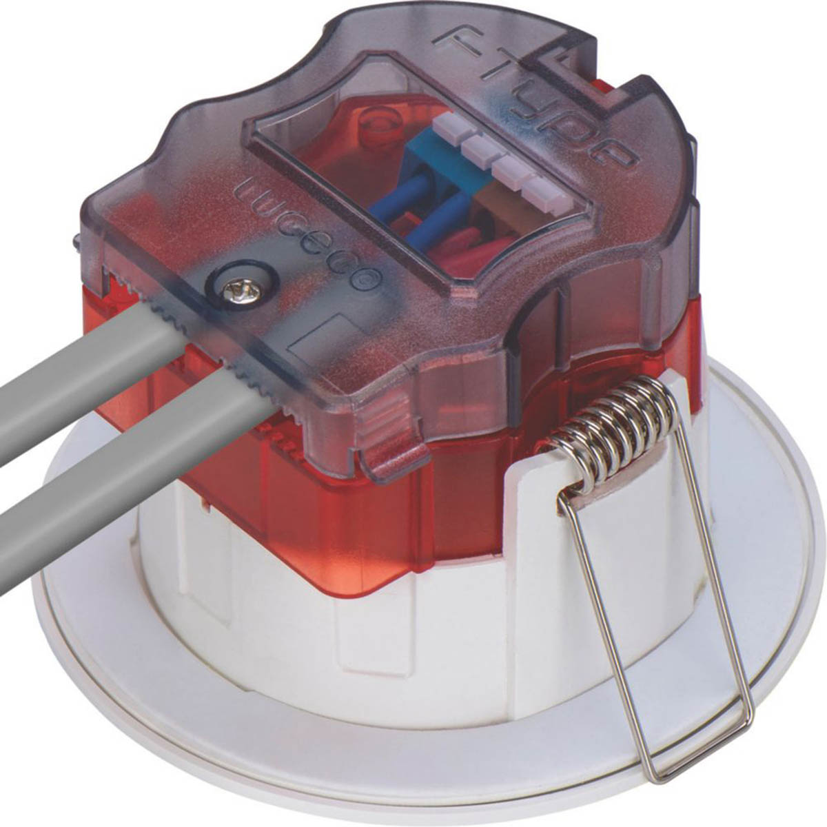 Luceco LED Downlights Dimmable Warm White 5W Round White Fixed 3000K 10 Pack - Image 5