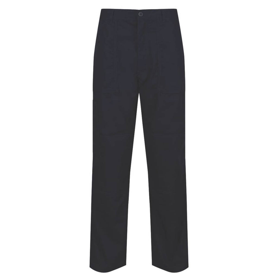 Regatta Work Trousers Lined Navy 6 Pockets Water Repellent Durable 36" W 29" L - Image 1