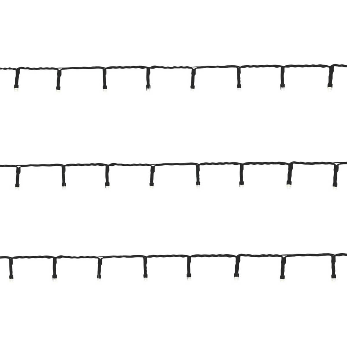 720 LED Indoor & Outdoor Ice White String Christmas Lights - Image 2