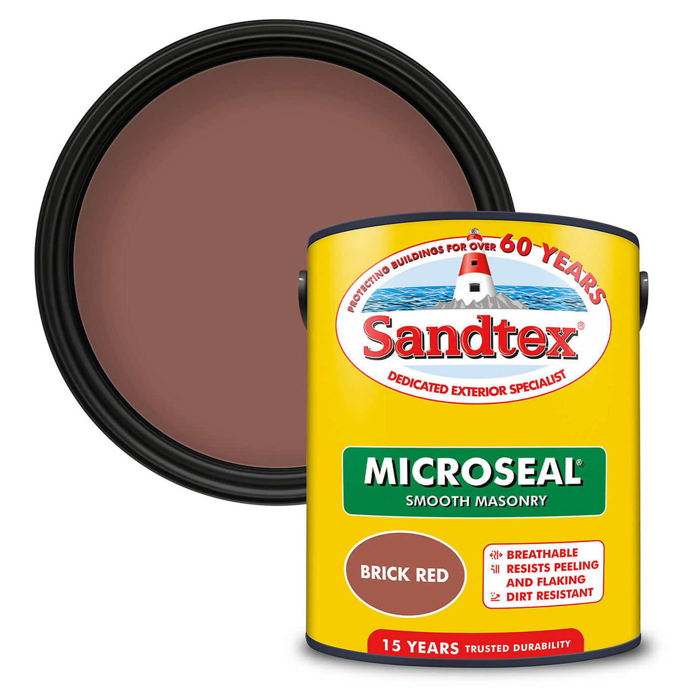 SAN MICRO ULTRA SMOOTH MAS PAINT BRICK RED 5L - Image 7