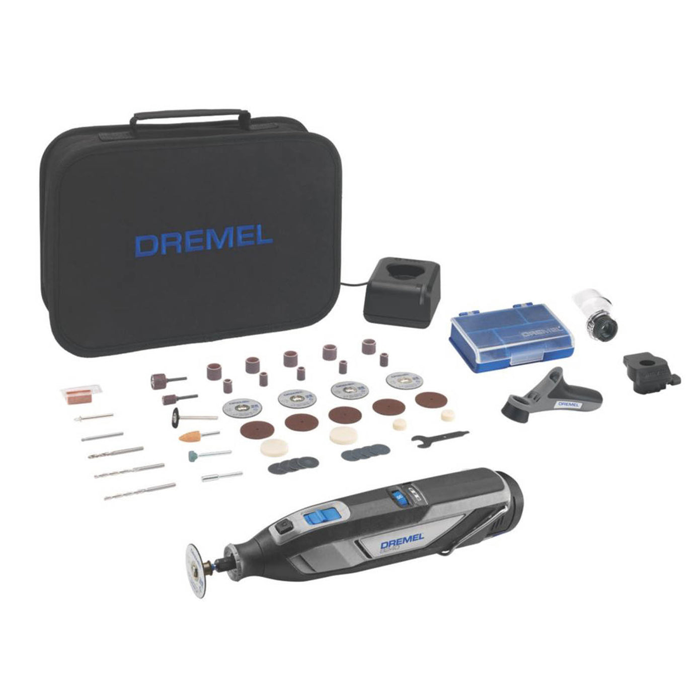 Dremel Multi Tool Cordless 12V 2.0Ah Li-Ion F0138240JG Accessories Compact - Image 1