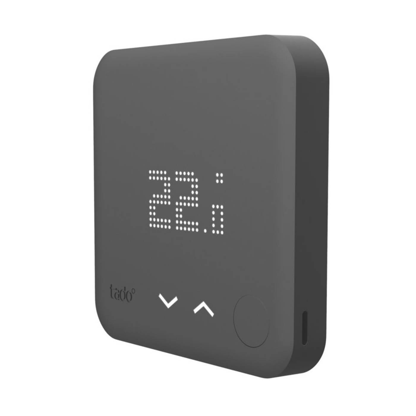 Tado Smart Thermostat Black Digital Programmable Central Heating Underfloor - Image 2