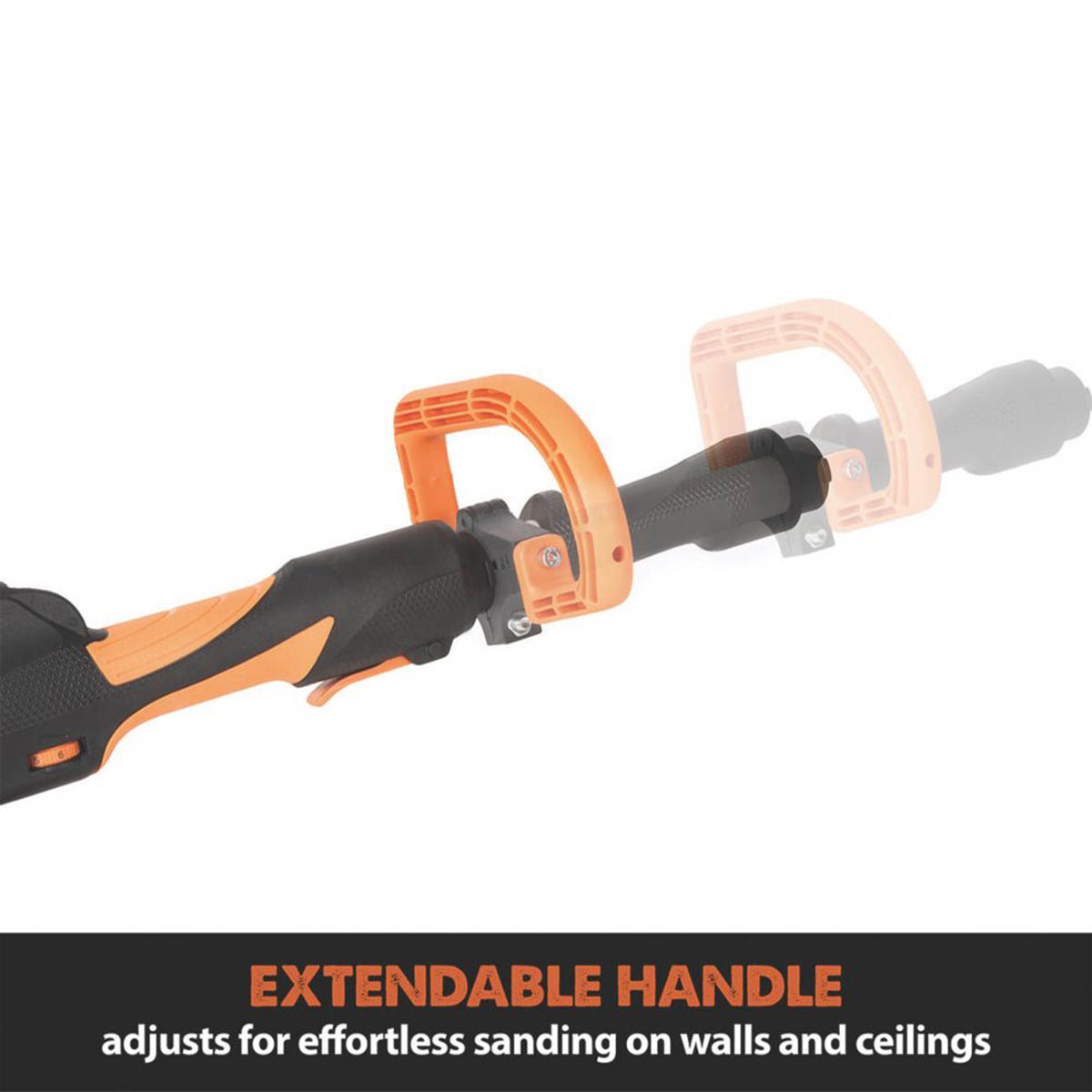 Evolution Drywall Sander R225DWS-T Corded Electric Telescopic 225mm 220V-240V - Image 3