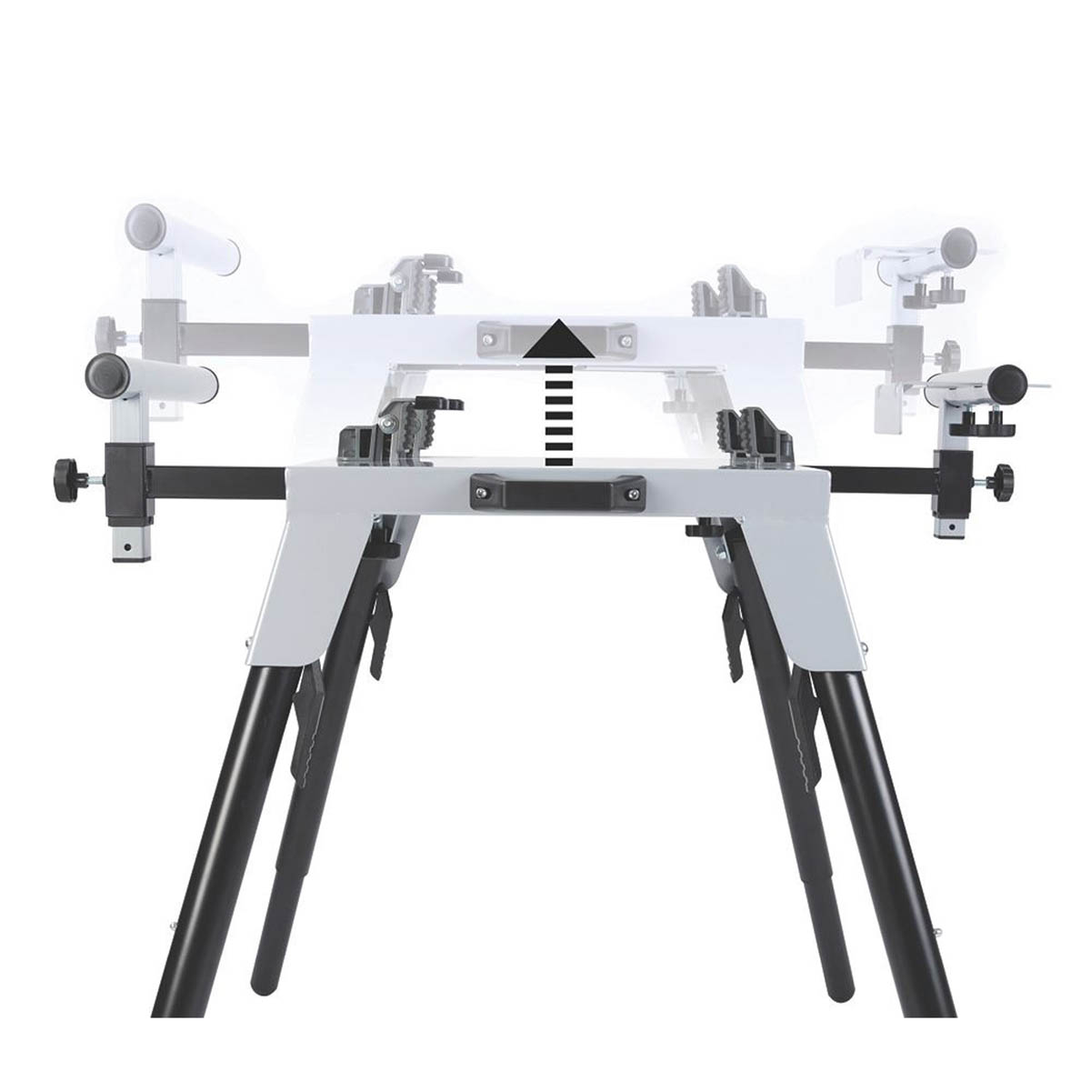 Evolution Chop Saw Stand Universal  225kg Max. Load Capacity Adjustable Height - Image 4