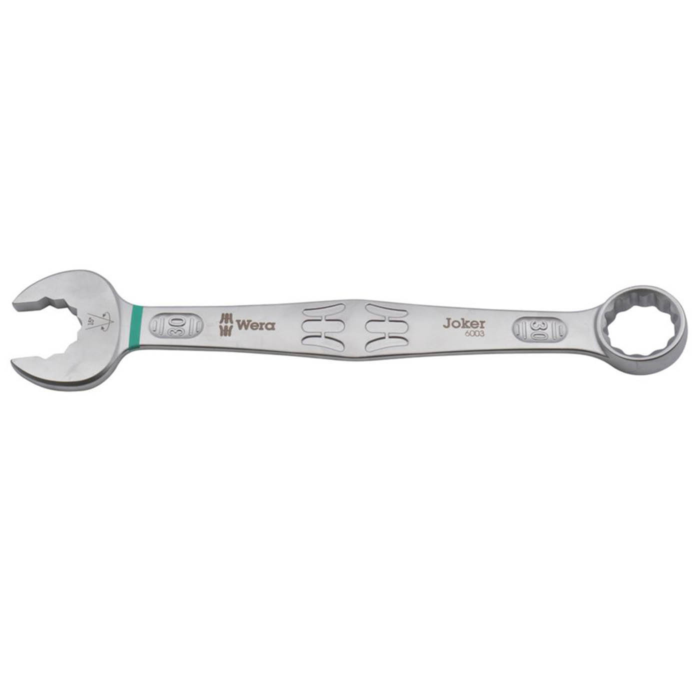 Wera 6003 Joker Combination Spanner 30mm 12-Point Head Corrosion-Resistant - Image 1