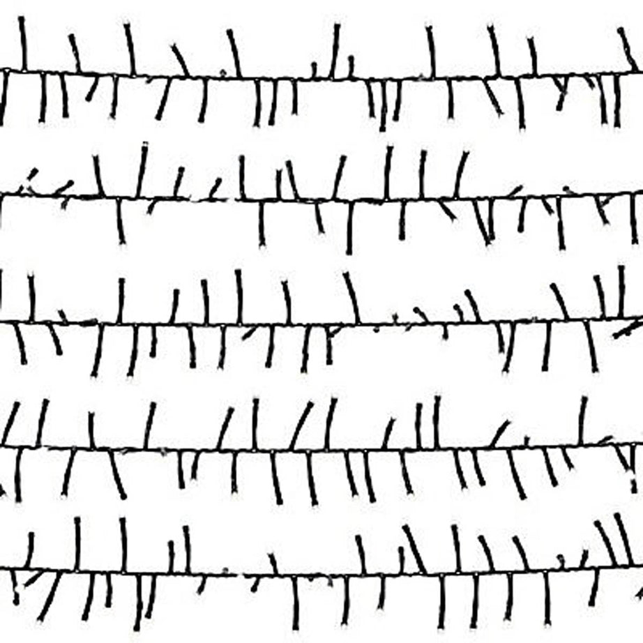 LED Christmas String Lights 1000 Ice White Cluster Timer Indoor Outdoor Home - Image 2