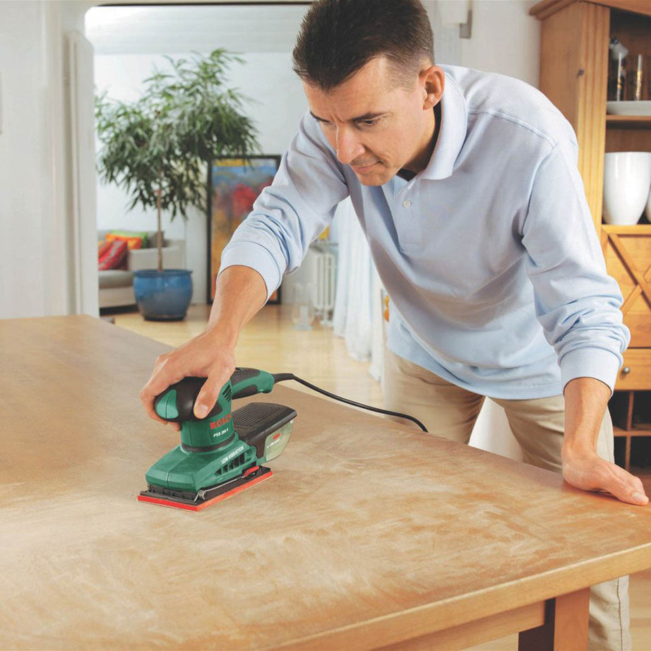 Bosch Orbital Sander Electric PSS250AE Ergonomic 92mm Variable Speed 250W - Image 6