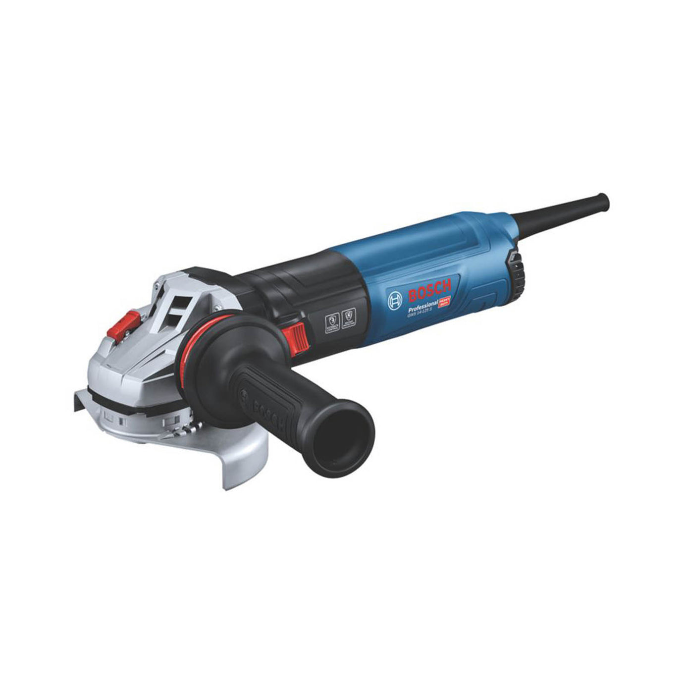 Bosch Angle Grinder Electric GWS14-125 Compact 125mm Adjustable Guard 1400W - Image 1
