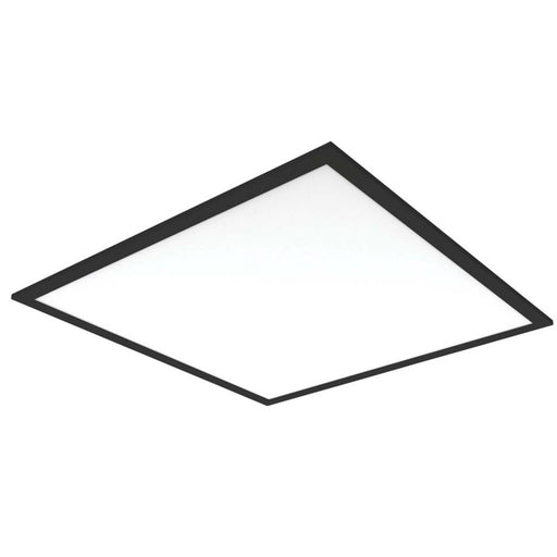Panel Light Square LED Edge-Lit Aluminium Black Neutral White 595mm x 595mm - Image 1