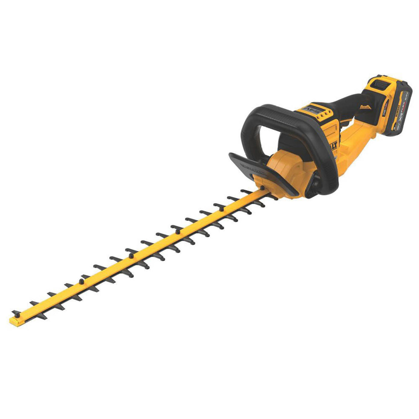 DeWalt Hedge Trimmer Cordless 4V 9Ah Li-Ion DCMHT573X1-GB 65cm Garden Cutter - Image 1