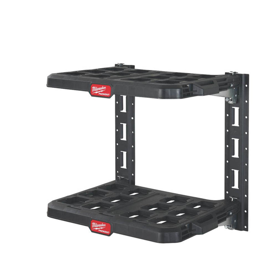 Milwaukee Packout Racking System Kit 508mm Versatile Mounting Options 44 Kg - Image 1