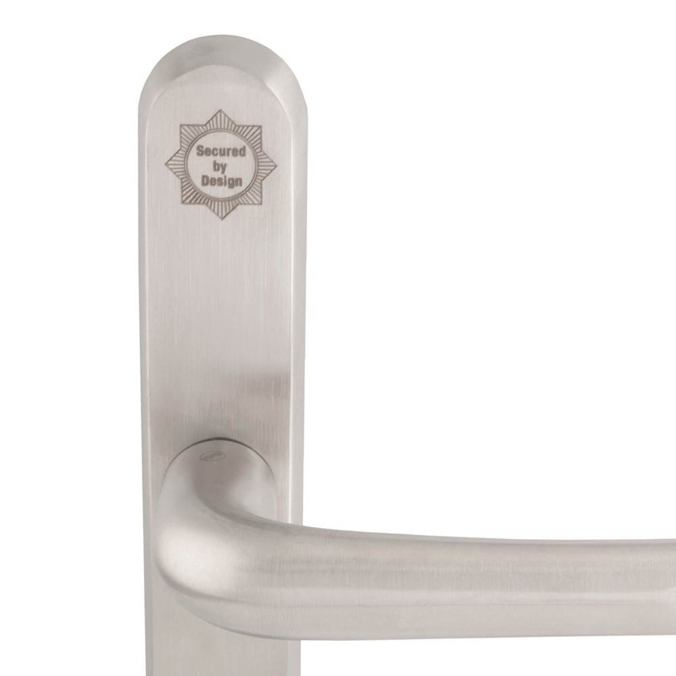 Smith & Locke  Door Handles Pair Satin Nickel - Image 5