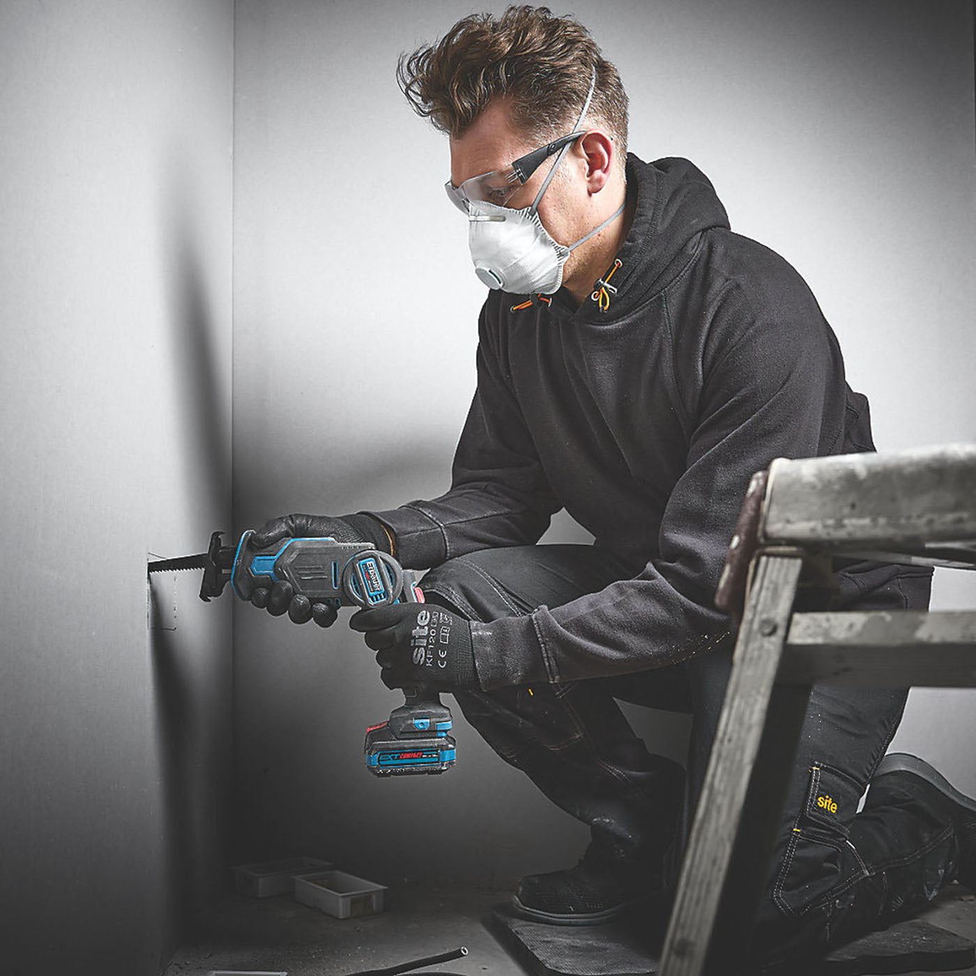 Erbauer Reciprocating Saw Cordless Lightweight Compact Variable Speed Body Only - Image 3