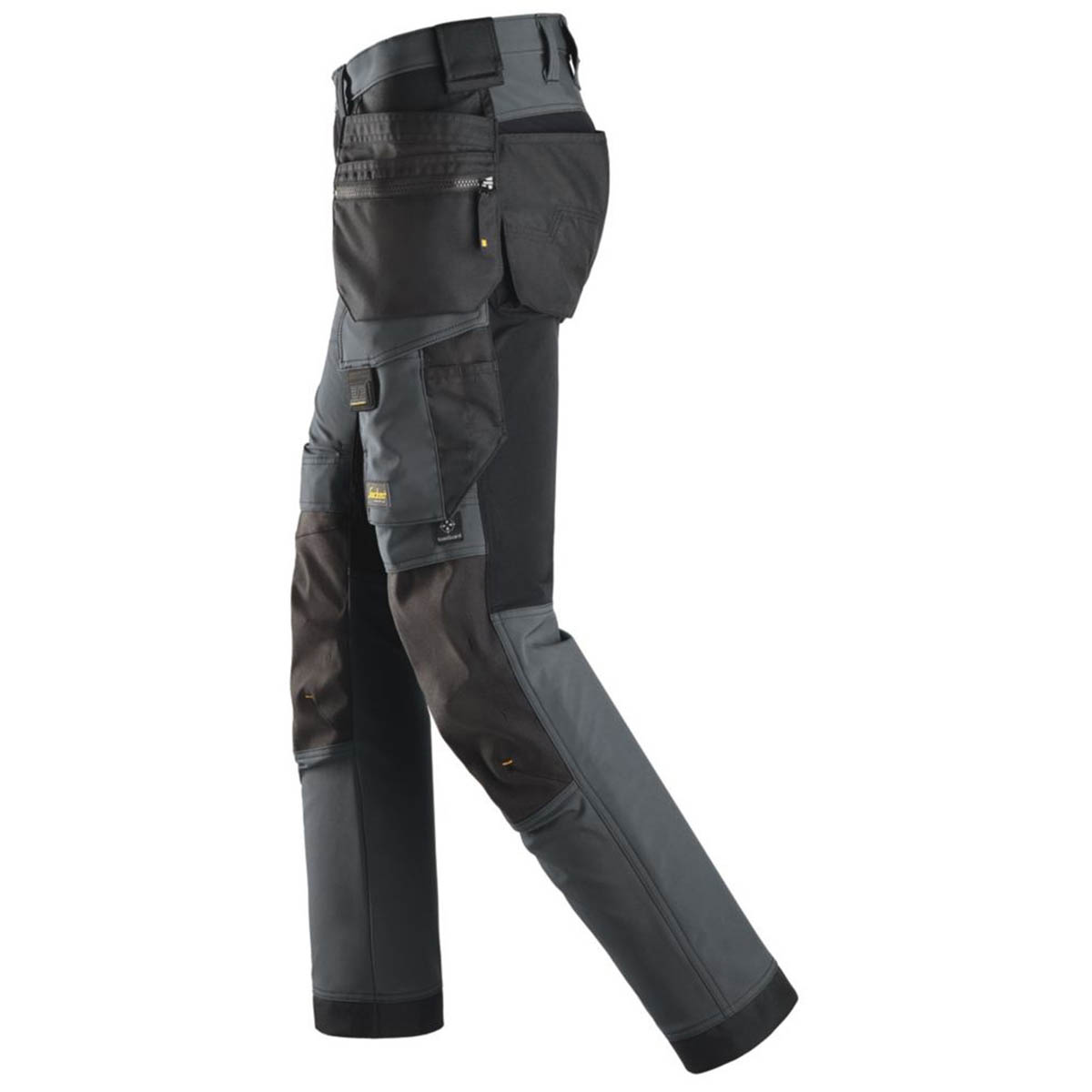 Snickers Work Trousers Mens Slim Fit Grey Stretch Multi Pockets 33"W 30"L - Image 4