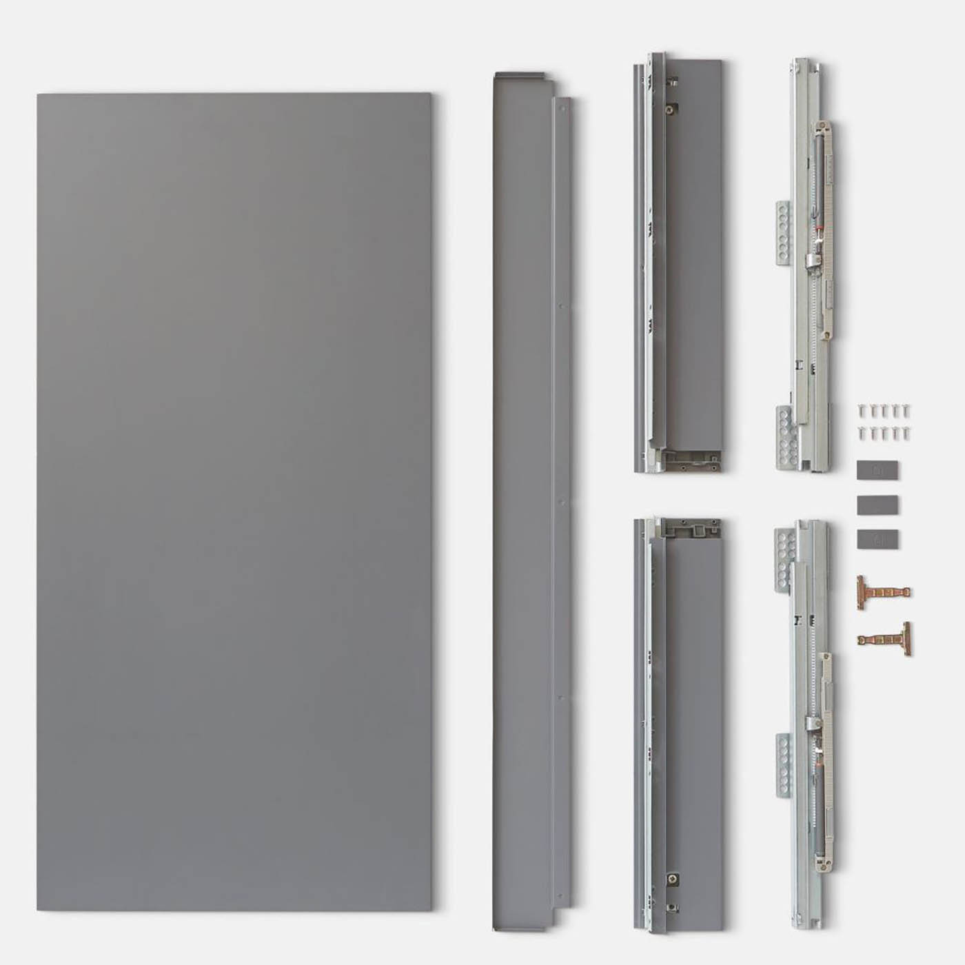 Essentials Soto Standard Drawer Box Matt Grey 1000mm - Image 2