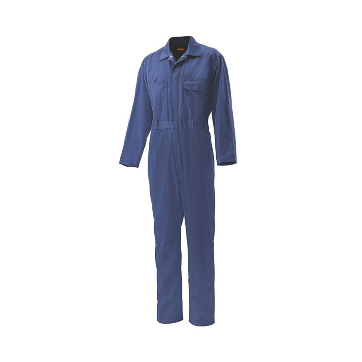 Site Work Coveralls Mens Navy 2 Way Front Zip Multi Pocket 2XL 60" Chest 31"L - Image 1