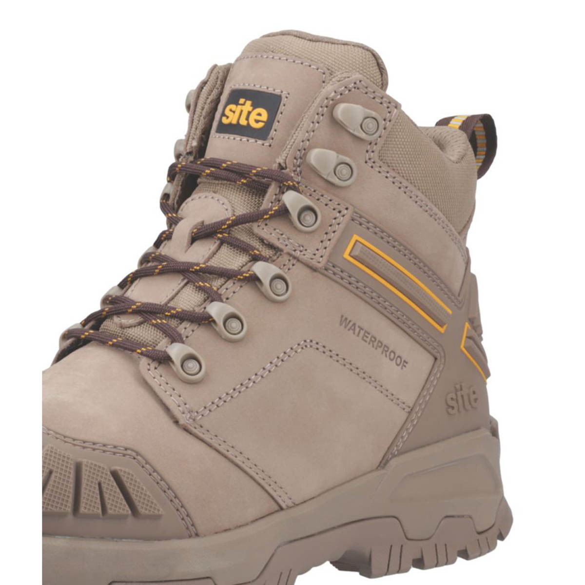 Site Mens Safety Boots Fortress 2.0 Stone Water-Resistant Steel Toe Cap Size 12 - Image 5