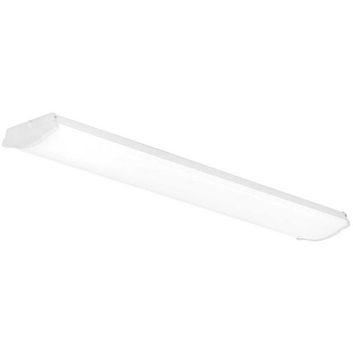 Linear Batten Light Pro Twin LED 5ft White Steel Cool White Surface Mounted 60W - Image 1